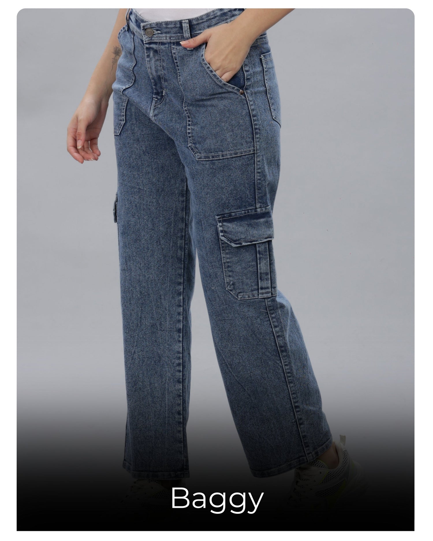 Baggy straight fit